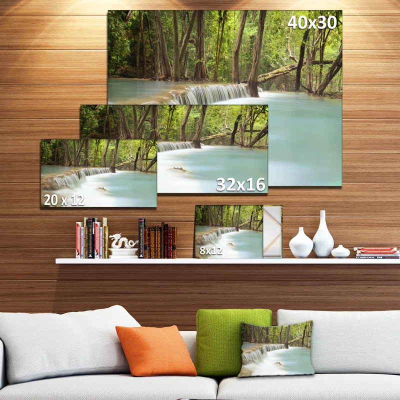 Design Art " Huai Mae Kamin Waterfall "