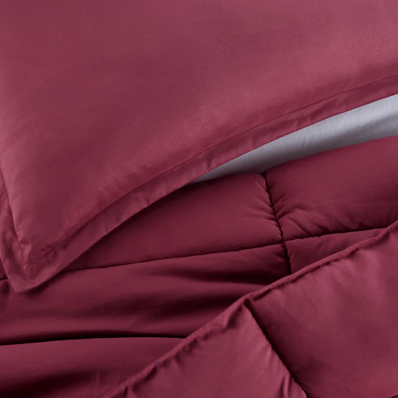 Serta Microfiber 3 Piece Comforter Set