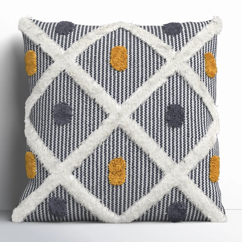 Rajani Home Throw Pillow Geometric Throw Pillow