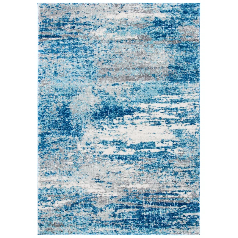 17 Stories Evoke Performance Abstract Rug