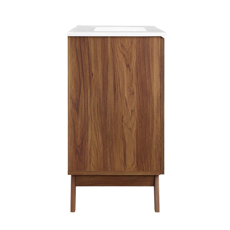 Modway Modway Soma 36'' Free Standing Single Bathroom Vanity with Manufactured Wood Top