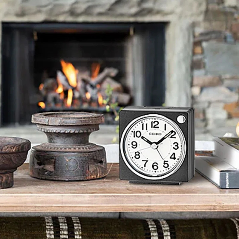 Seiko Fuji Analog Quartz Alarm Tabletop Clock