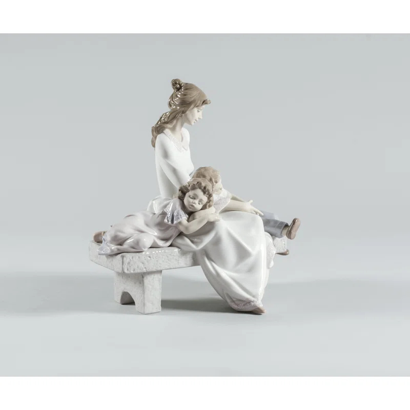 Lladro An Afternoon Nap Mother Figurine