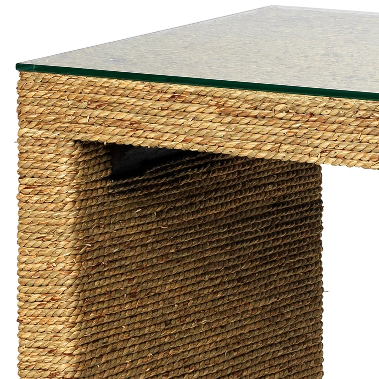 Logan Seagrass Console Table (48")