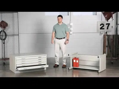 Safco Products Company Facil Flat Files Filing Cabinet