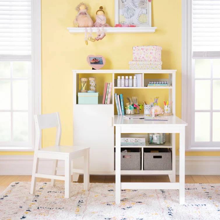 Martha Stewart Martha Stewart Living & Learning Kids Media System, Desk and Chair 43.1" H x 39.8" W