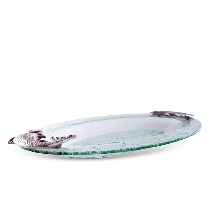 Arthur Court Designs Arthur Court Designs Coastal Glass Platter