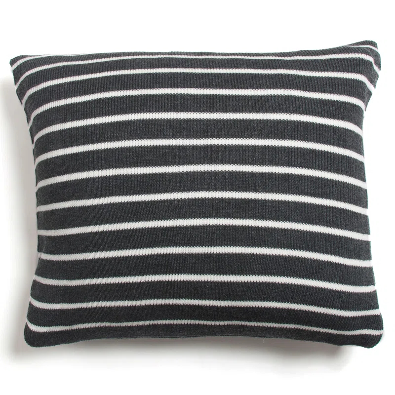 Amity Home Devina Striped Cotton Pillow Cover