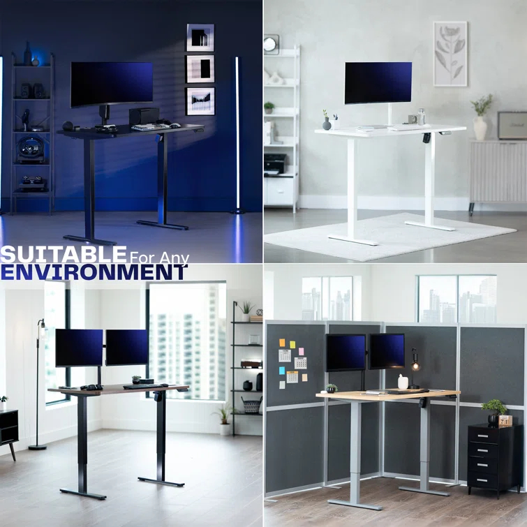 Vivo VIVO Single Motor Electric Desk with Push Button Memory Controller