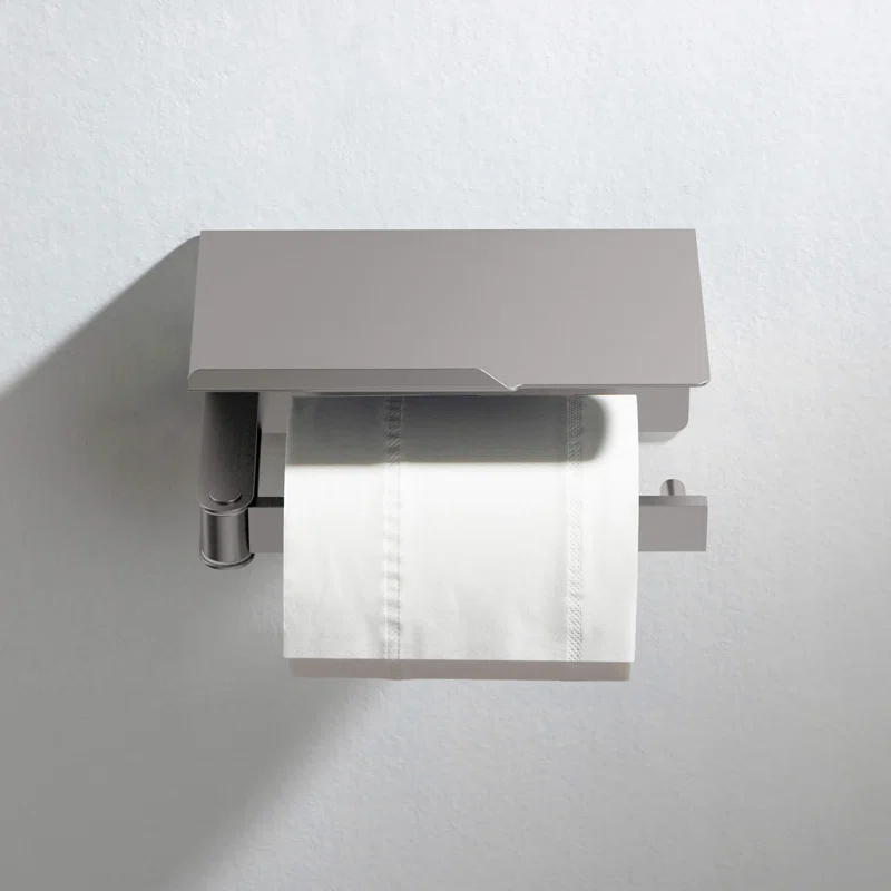 KIBI KBA1209BN Deco Wall Mounted Toilet Paper Holder