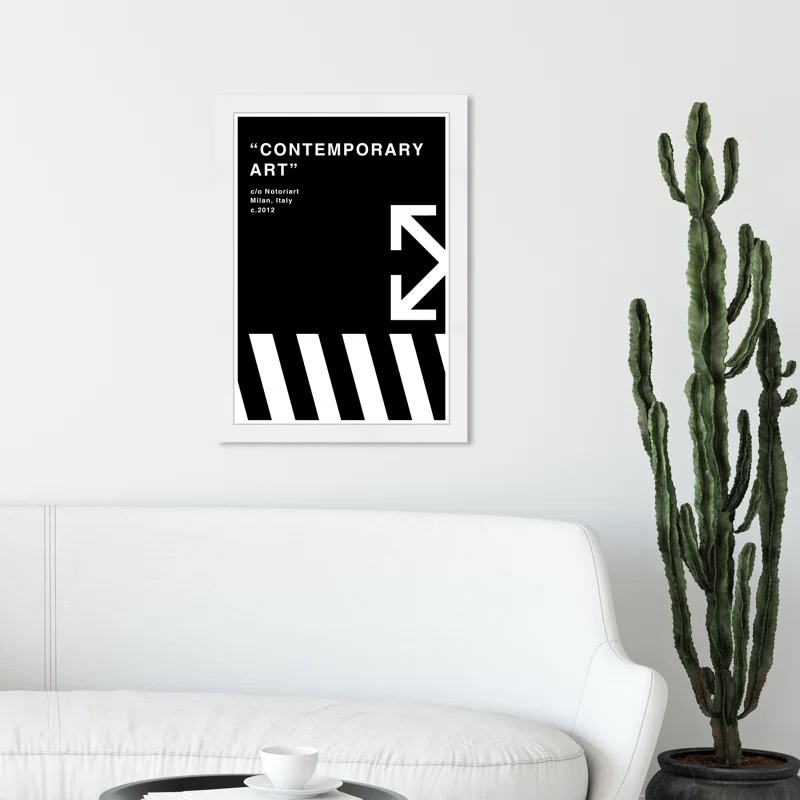 " Motivational Quotes And Sayings Contemporary Art " Painting Print