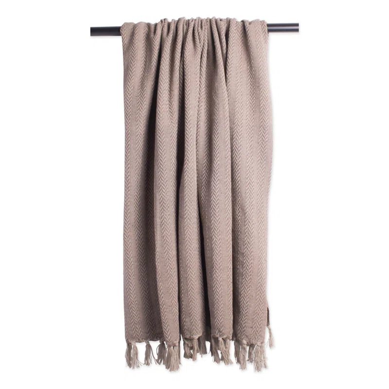 Design Imports Dll Hand Woven Throw Blanket