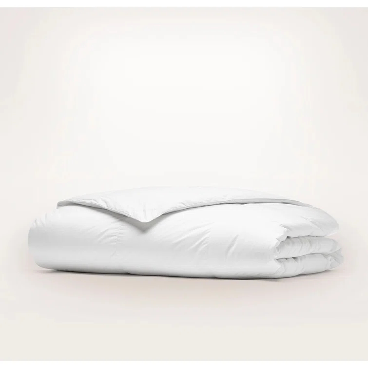BOLL & BRANCH Down Duvet Insert - King/Cal King, Lightweight - Luxury Shell - Cruelty-Free U.S. Down Bedding - Bafflebox, Maintains Loft