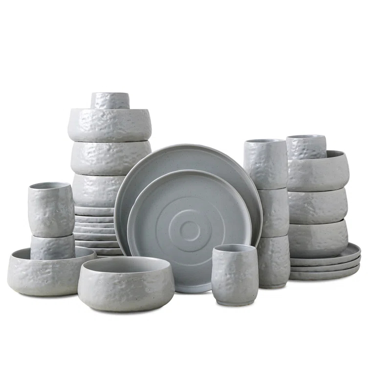 Stone By Mercer Project Stone by Mercer Project Shosai 32-Piece Dinnerware Set Stoneware