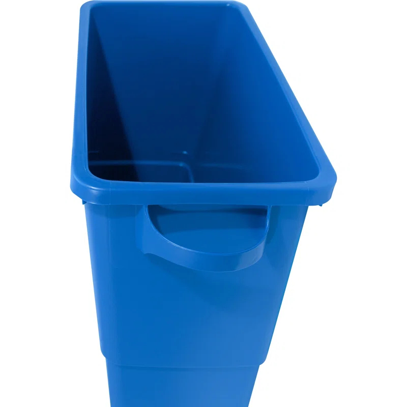 Genuine Joe Plastic Open Recycling Bin - 23 Gallons