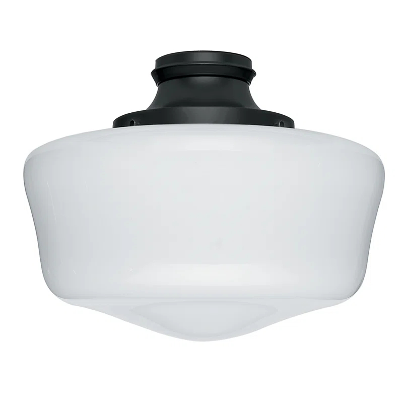 Hunter Fan 1-Light Ceiling Fan Schoolhouse Light Kit