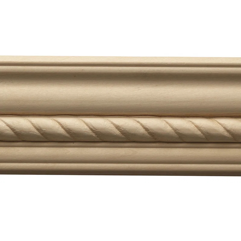 96'' H x 2.34'' W x 0.81'' D Wood Crown