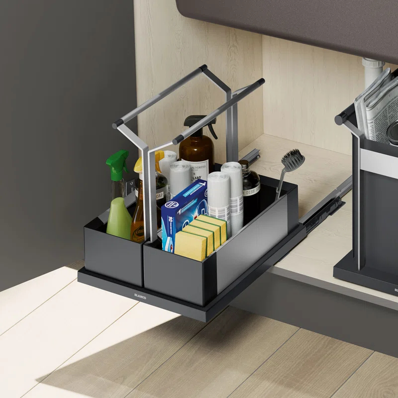 Blanco Under Kitchen Sink Storage Caddy