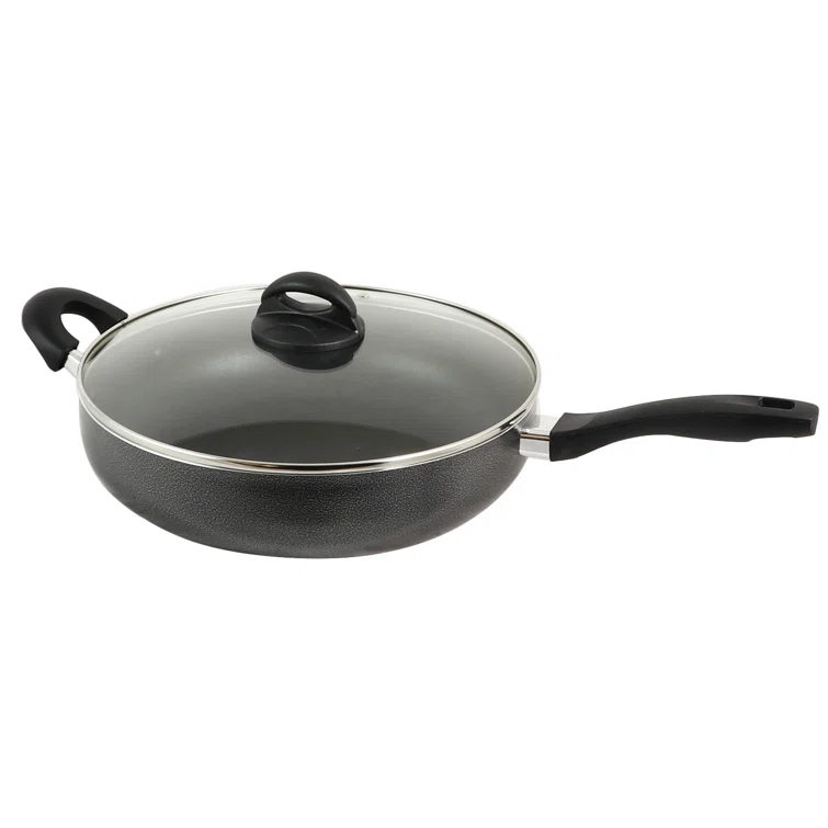 Oster Non Stick Aluminum Saute Pan with Lid | Wayfair