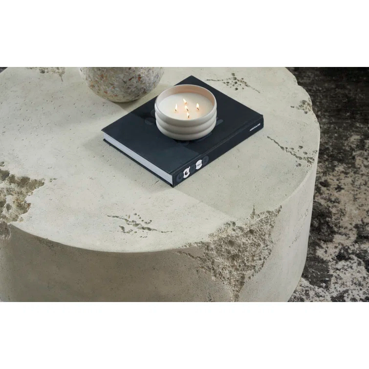 Phillips Collection Formation Coffee Table, Roman Stone