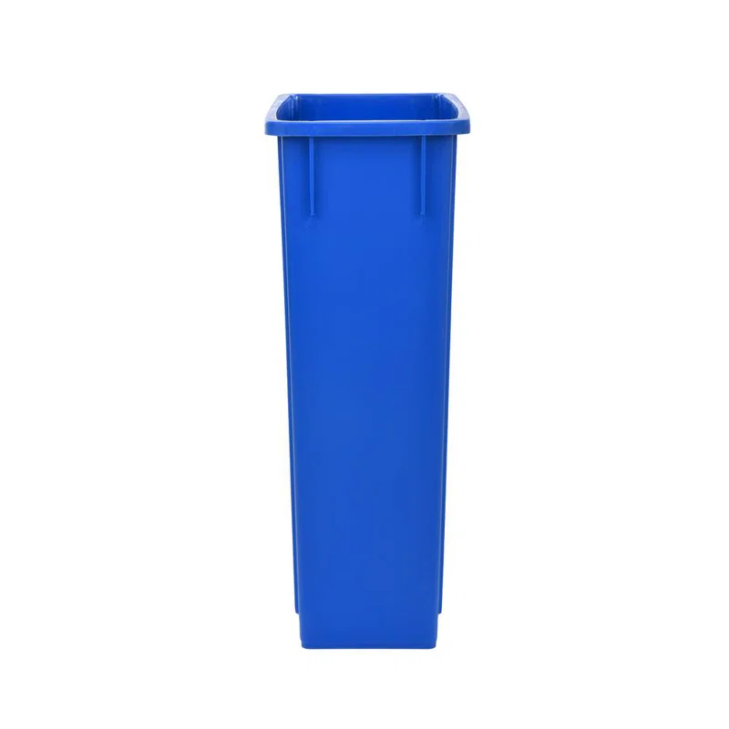 Alpine Industries 23 Gallon Trash Can Recycle Bin and Drop Slot Lid