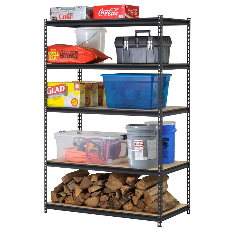 Edsal® 48'' W Steel Height -Adjustable Shelving Unit