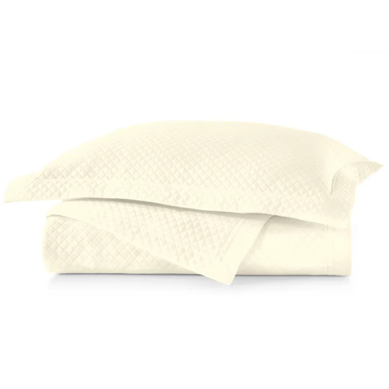 Peacock Alley Oxford Cotton Blend Coverlet
