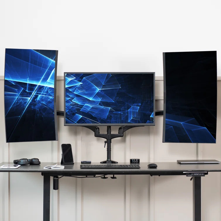 Vivo VIVO Triple Monitor Desk Mount, Screens up to 32", STAND-V300G