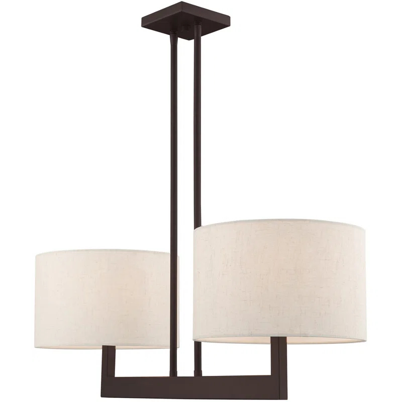 2 - Light Drum Chandelier