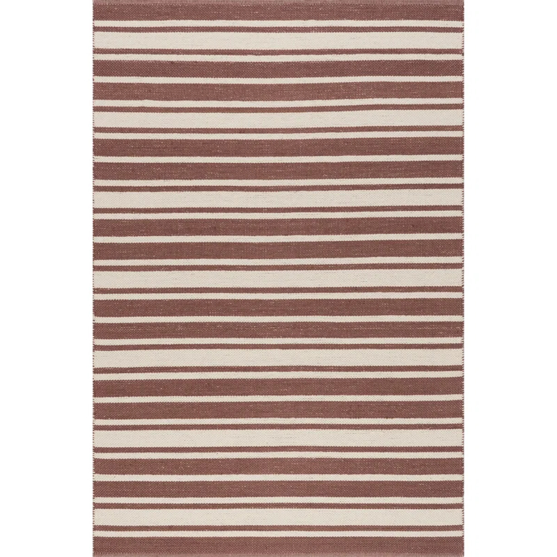 Frenshe Interiors x Rugs USA Frenshe Interiors x Rugs USA Bowery Striped Wool Area Rug