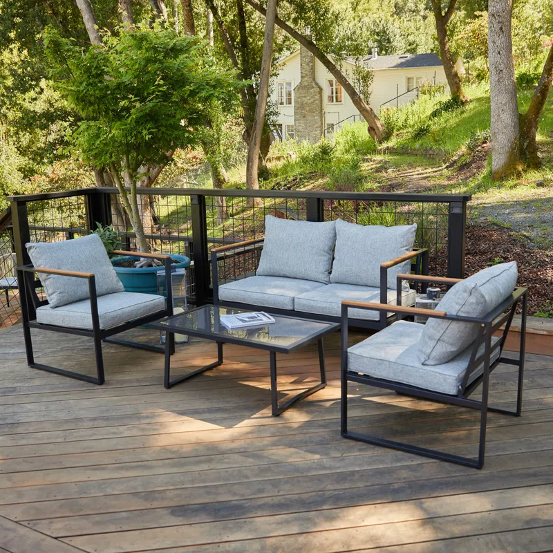 EAST OAK 4-piece sofa set