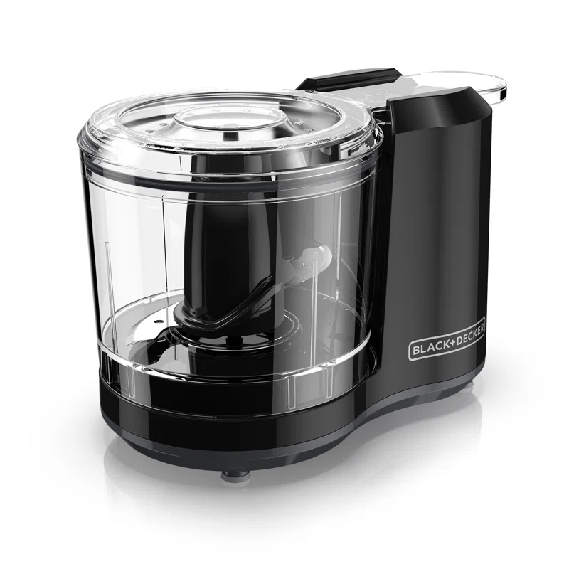 BLACK+DECKER BLACK+DECKER 1.5-Cup Electric Food Chopper, One Touch Pulse, 150W Motor, Stay-Sharp Blade, Dishwasher Safe