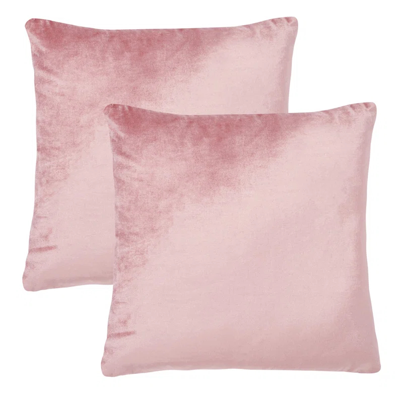 Safavieh Velvet Reversible Pillow Cover (Set of 2)