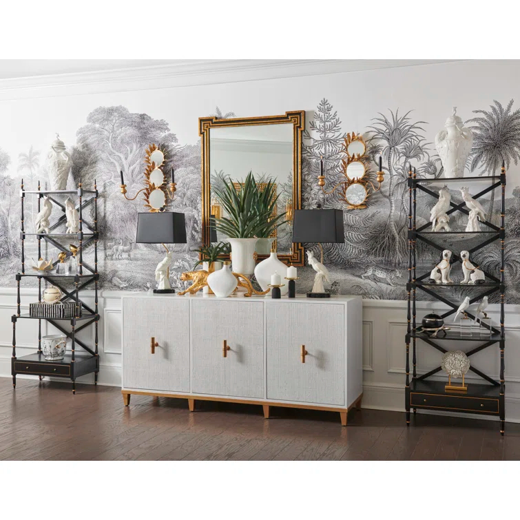 Chelsea House Carnaby Etagere Storage Bookcase