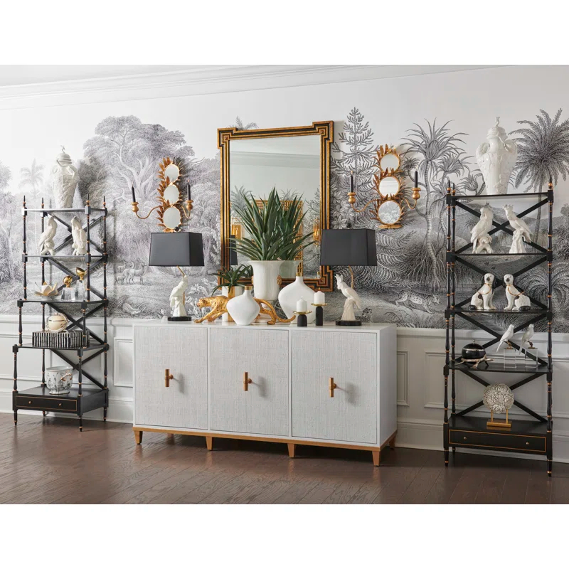 Chelsea House Carnaby Etagere Storage Bookcase