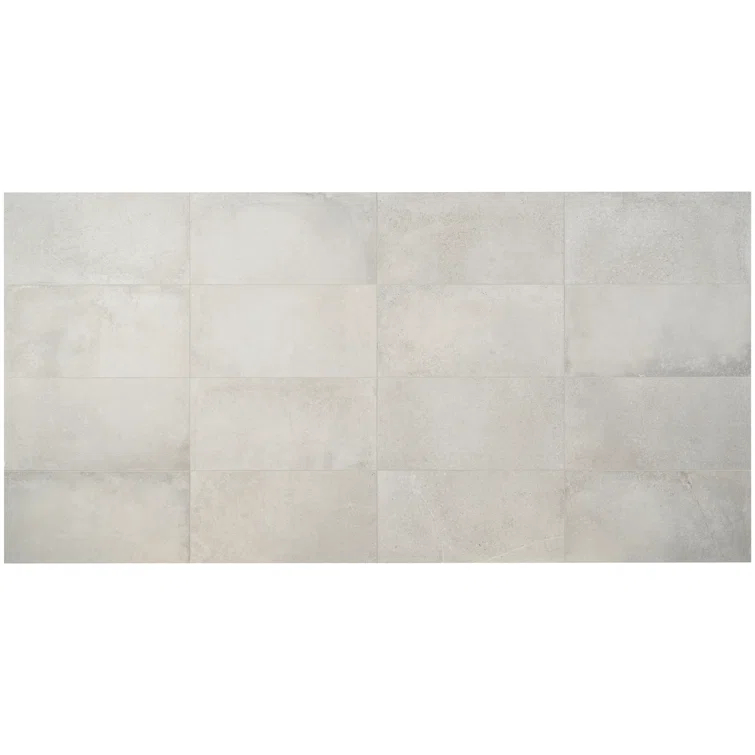 Bond Tile Staten 12" x 24" Porcelain Concrete Look Wall & Floor Tile