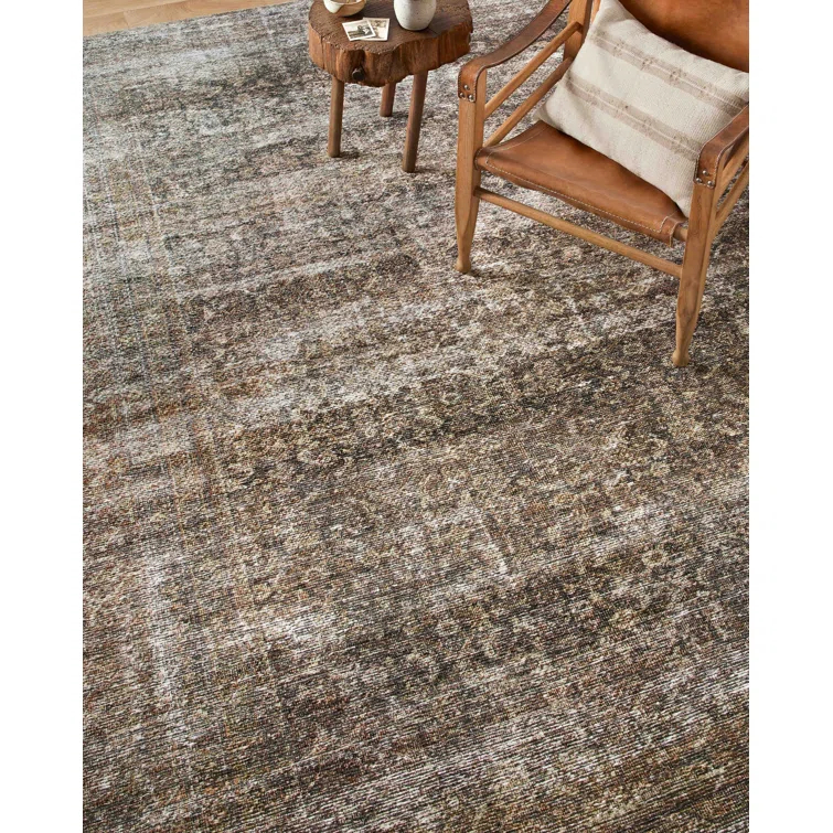Billie Oriental Tobacco/Rust Area Rug