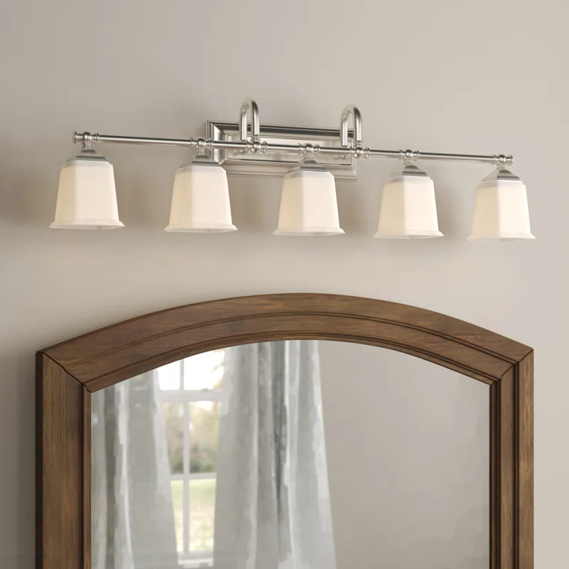 Three Posts™ Bima 5 - Light Dimmable Vanity Light