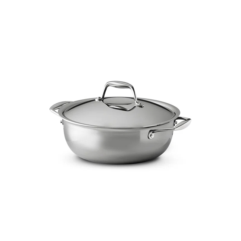 Tramontina 4 Qt Tri-ply Clad Covered Universal Pan