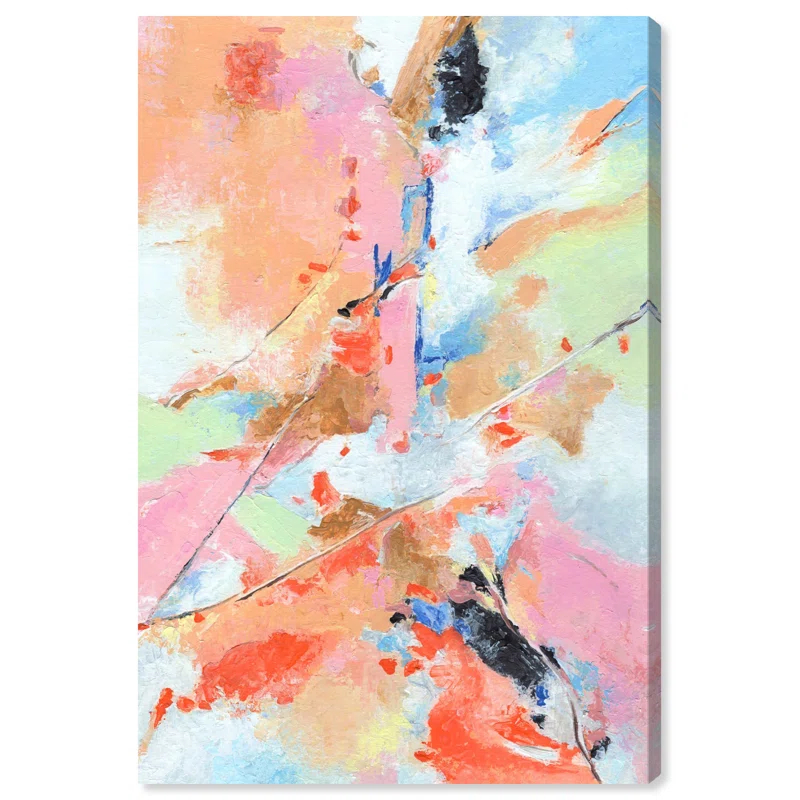 Art Remedy Colorful Fog Boho Abstract Wall Art by Art Remedy
