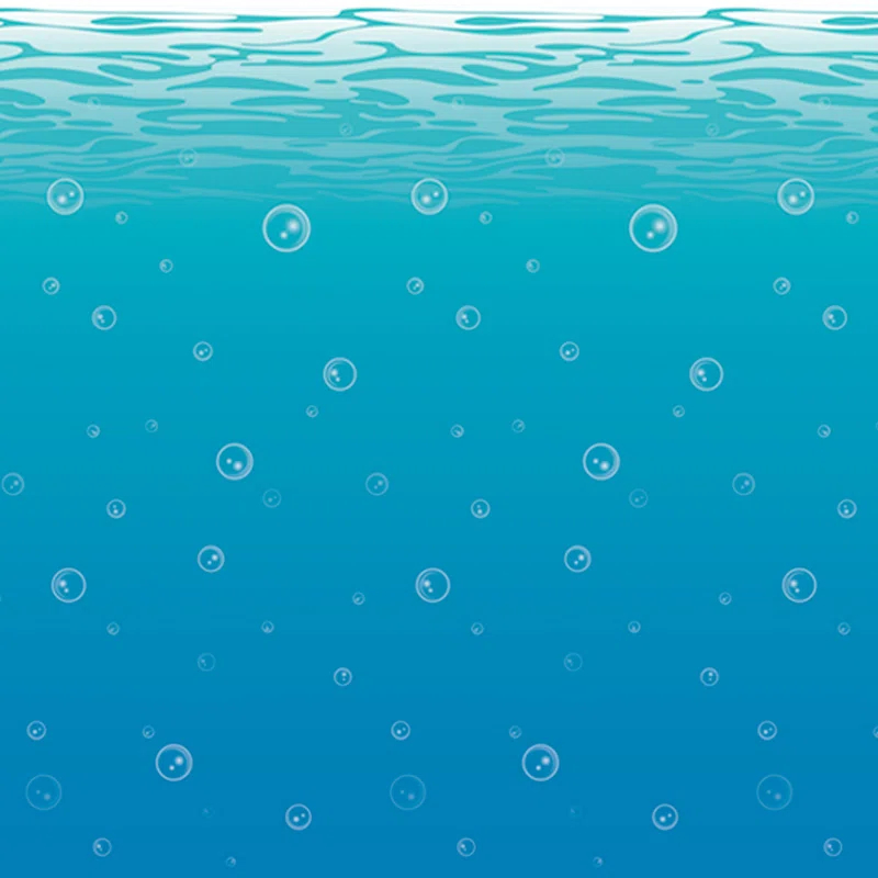 Beistle Undersea Backdrop - 4' x 30' - Pack of 6