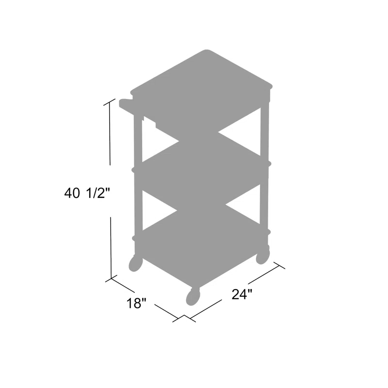 Luxor Tuffy Utility Cart