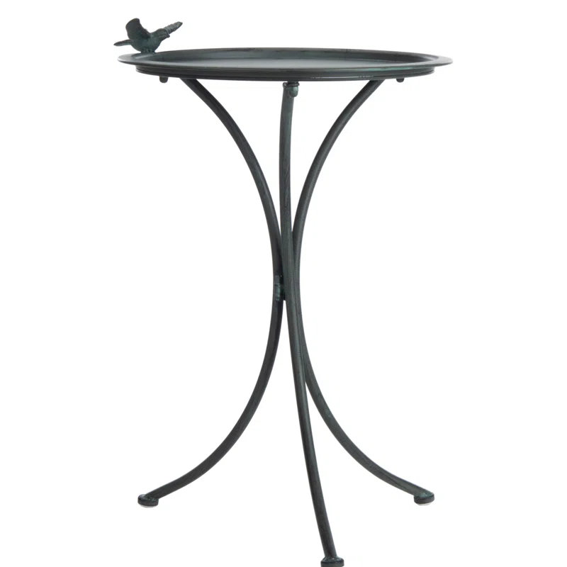 Ophelia & Co. Allison Metal Fountain Birdbath