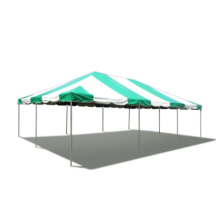 Party Tents Direct 20' x 20' Weekender Party Frame Tent, Blue | Wayfair