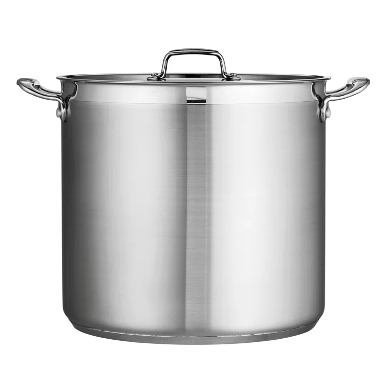 Tramontina Tramontina Gourmet Aluminum Stock Pot with Lid