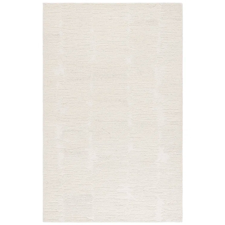 Safavieh Casablanca 470 Hand Tufted Wool Pile Solid Color Rug