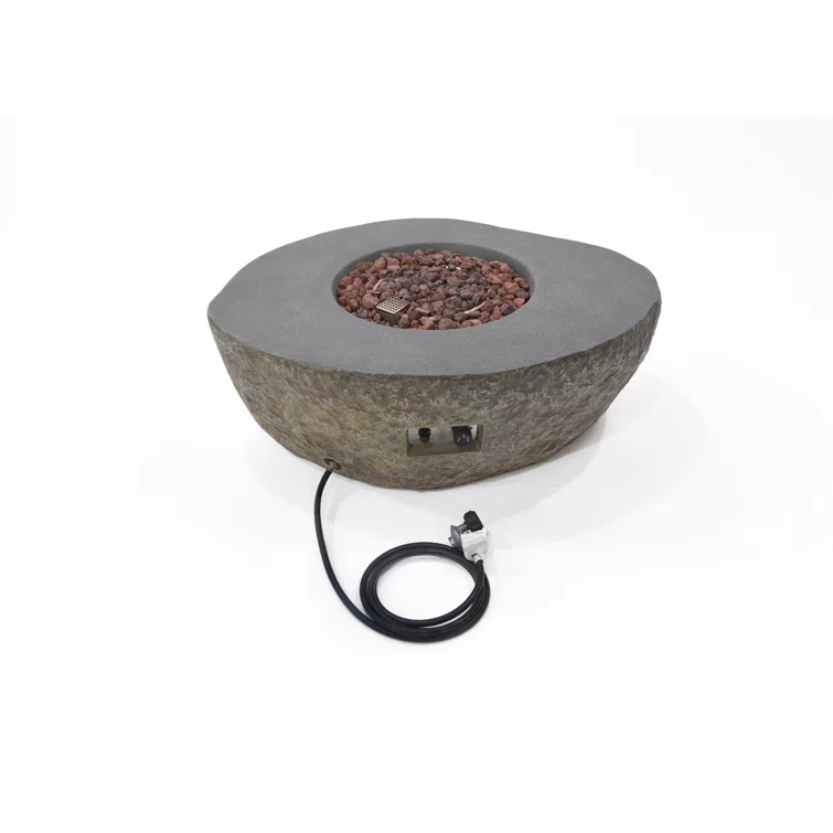 Elementi Elementi Boulder Fire Pit Table