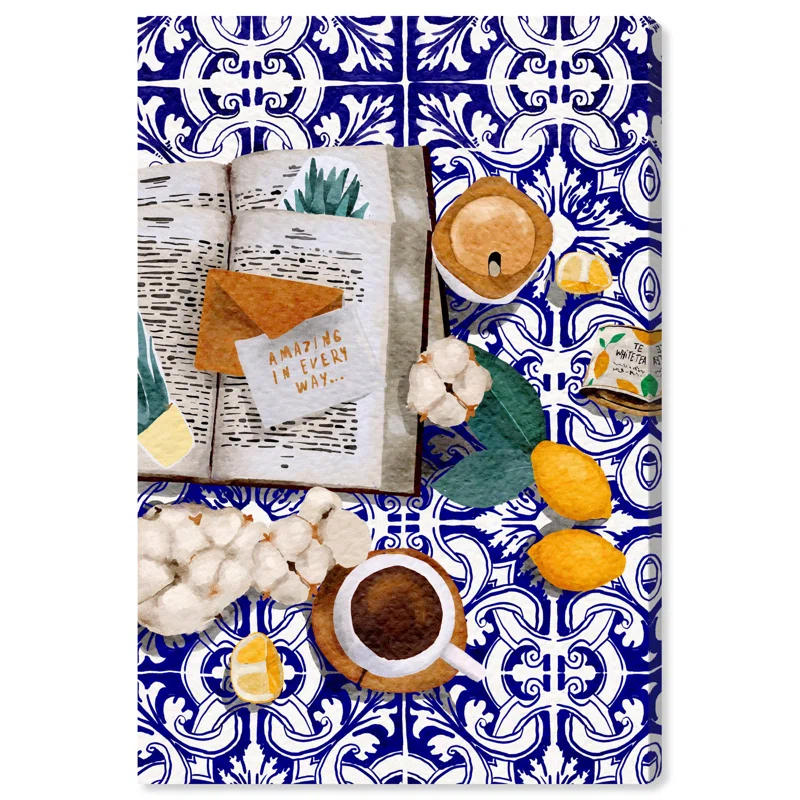 Art Remedy Amazingly Productive Canvas Modern Kitchen Print by Art Remedy