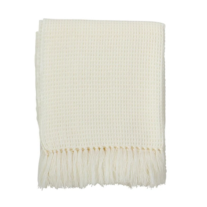 Saro Sevan Collection Hand Woven Throw Blanket