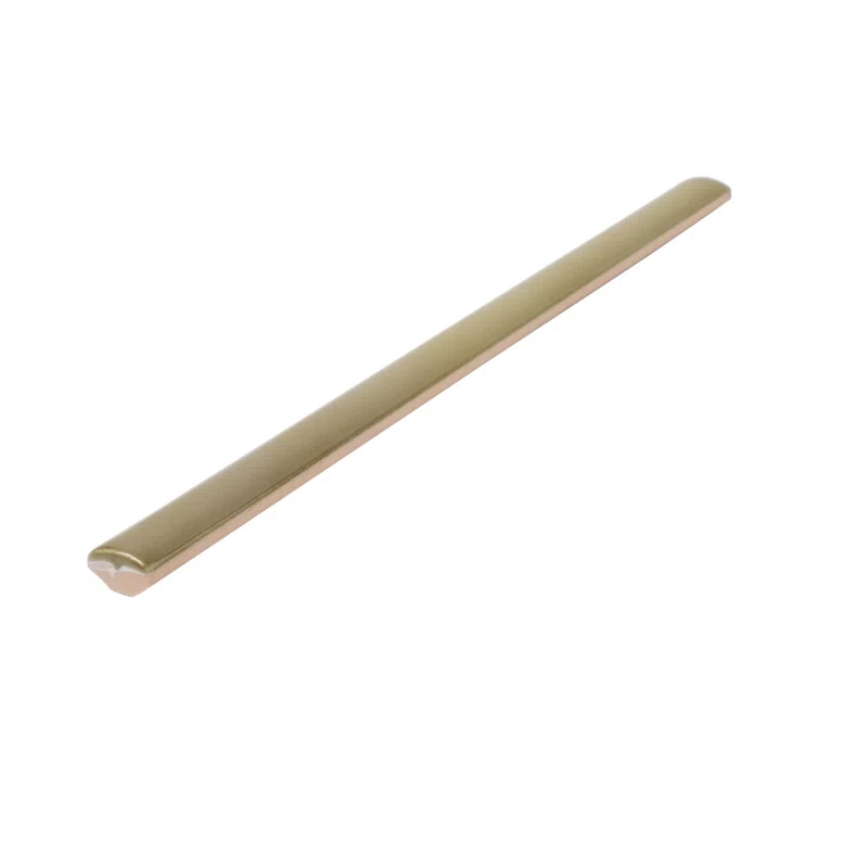 Apollo Tile Silken 7.9'' L x 0.5'' W Ceramic Round Tile Trim (Set of 10)